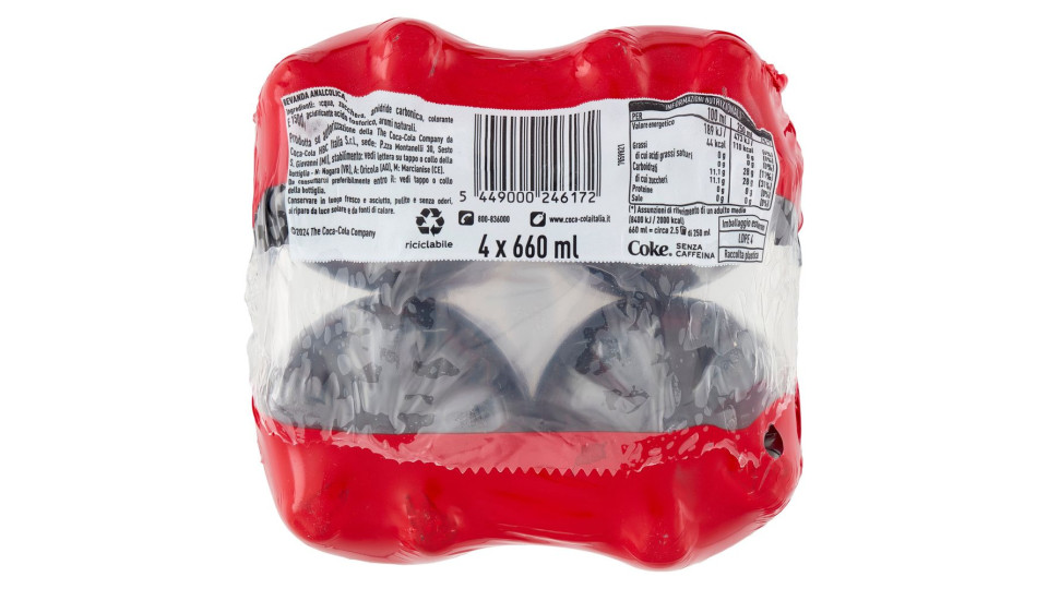 Coca-Cola, senza caffeina
