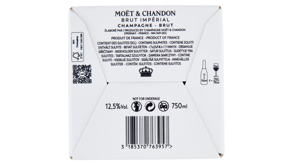 Moët & Chandon Champagne Brut Impérial 750ml