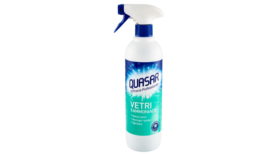 Quasar Vetri con Ammoniaca 580 ml