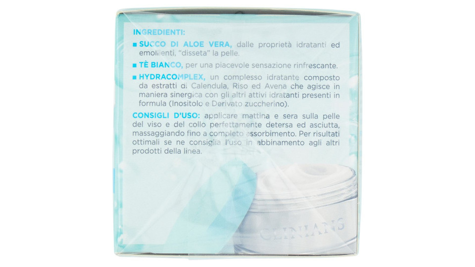 Clinians Hydra Plus Crema Idratante Leggera Pelli Normali o Miste 50 mL