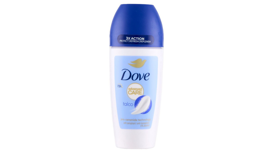 Dove advanced Care talco anti-perspirant 50 ml