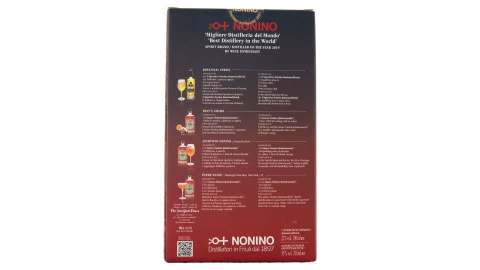 Nonino, Amaro Quintessentia