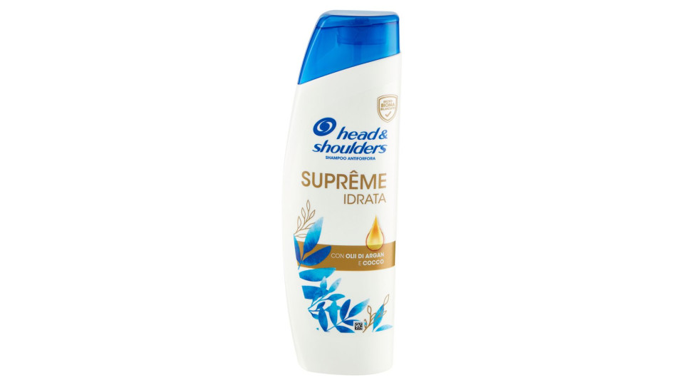 Head & Shoulders Shampoo Antiforfora Suprême Idrata 250 ml