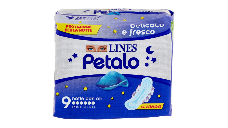 Lines Petalo notte con ali 18 pz