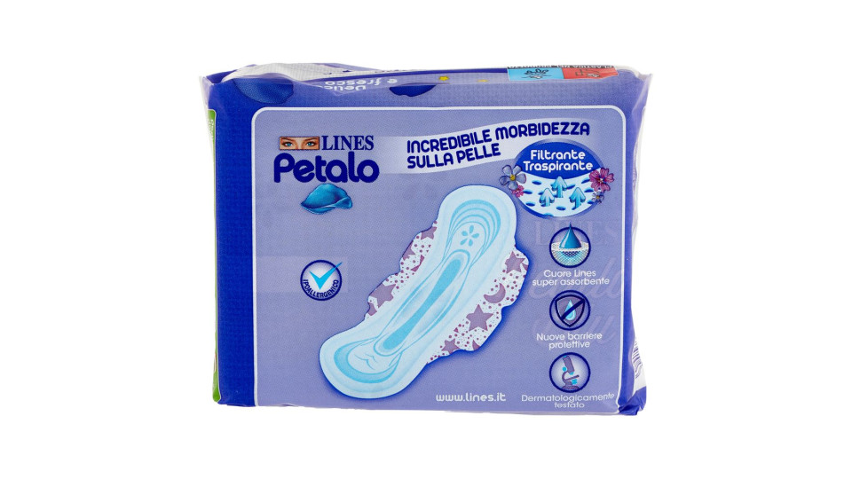 Lines Petalo notte con ali 18 pz