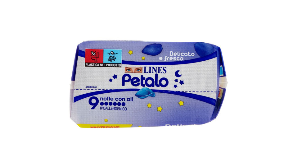 Lines Petalo notte con ali 18 pz