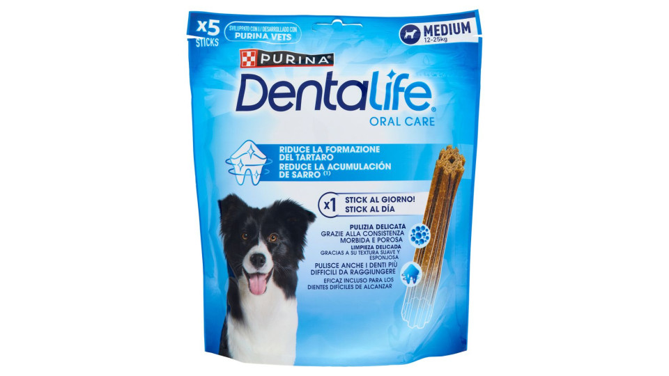 PURINA DENTALIFE Medium Busta 5 Sticks 115 g