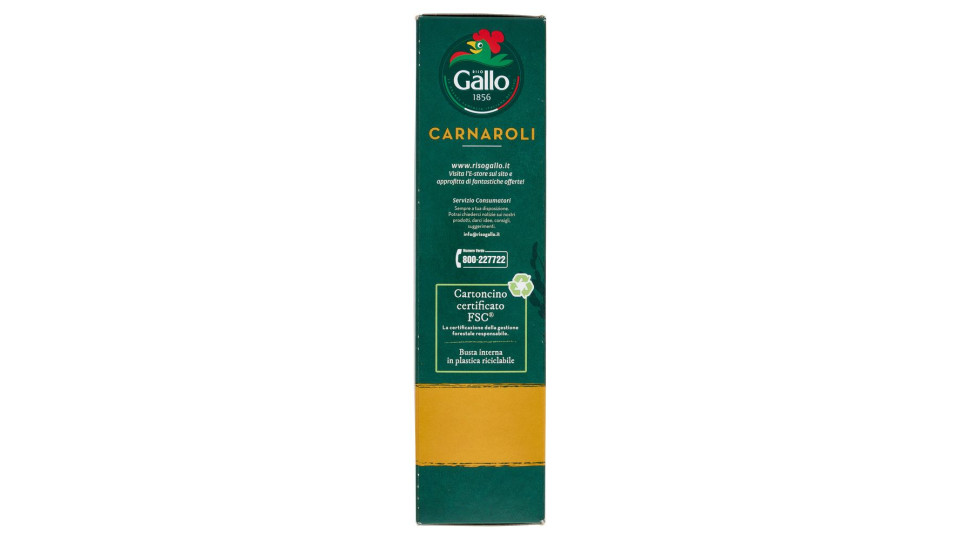 Riso Gallo Carnaroli da agricoltura sostenibile 1 kg