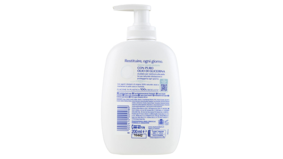 Neutro Roberts Idratante Classico Sapone Liquido 200 ml