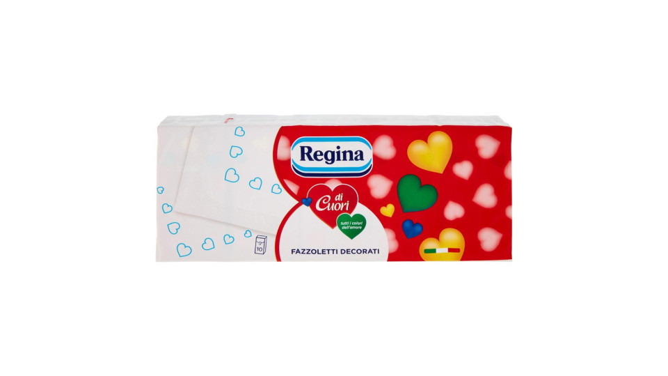 Regina di Cuori Fazzoletti 10 pacchetti