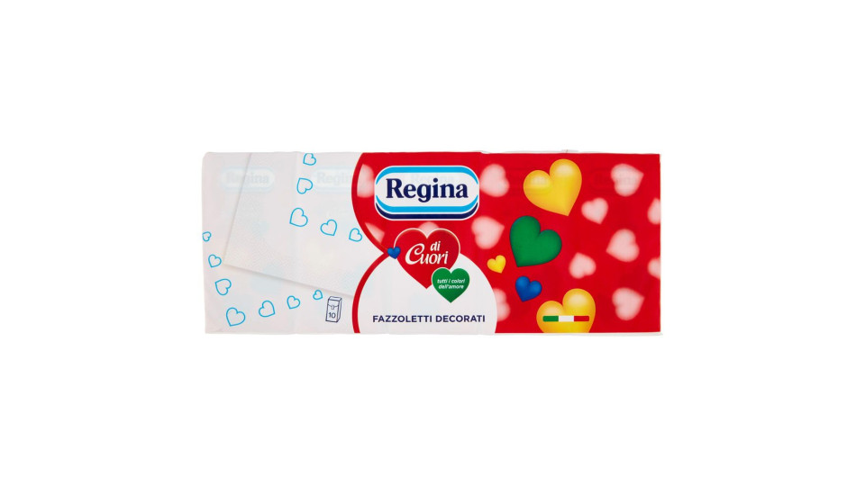 Regina di Cuori Fazzoletti 10 pacchetti