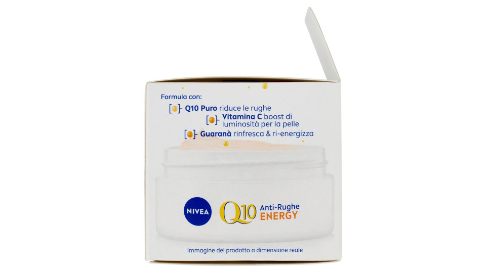 Nivea Q10 Anti-Rughe Energy Crema Giorno Illuminante SPF 15 Pelle Stanca e Spenta 50 ml