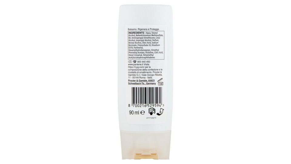 Pantene Pro-V Rigenera e Protegge Balsamo Active Nutri-Plex 90 ml