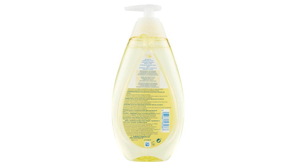 Johnson's, Dalla Testa ai Piedi baby bagno