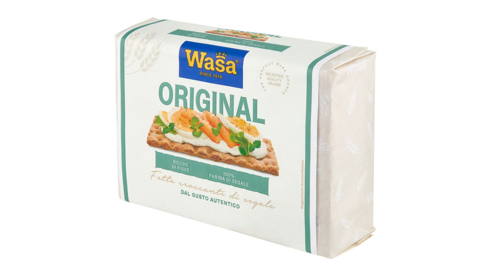 Wasa Original Cracker Con 100% Farina Di Segale Ricchi Di Fibre 275g