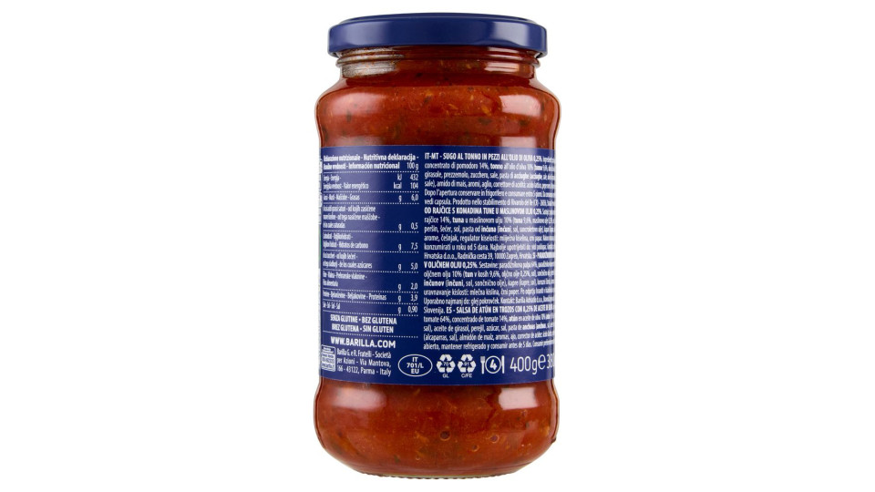Barilla Sugo Tonno