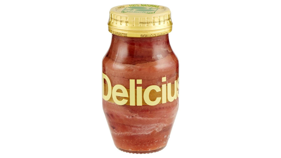 Delicius - Filetti di Alici, all'Olio di Oliva 