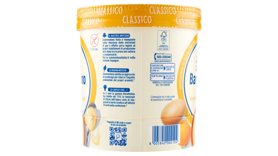 Sammontana Barattolino Crema