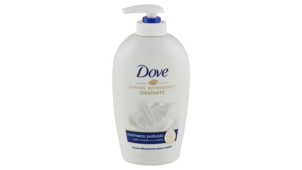Dove Sapone Detergente Idratante Nutrimento Profondo 250 Ml