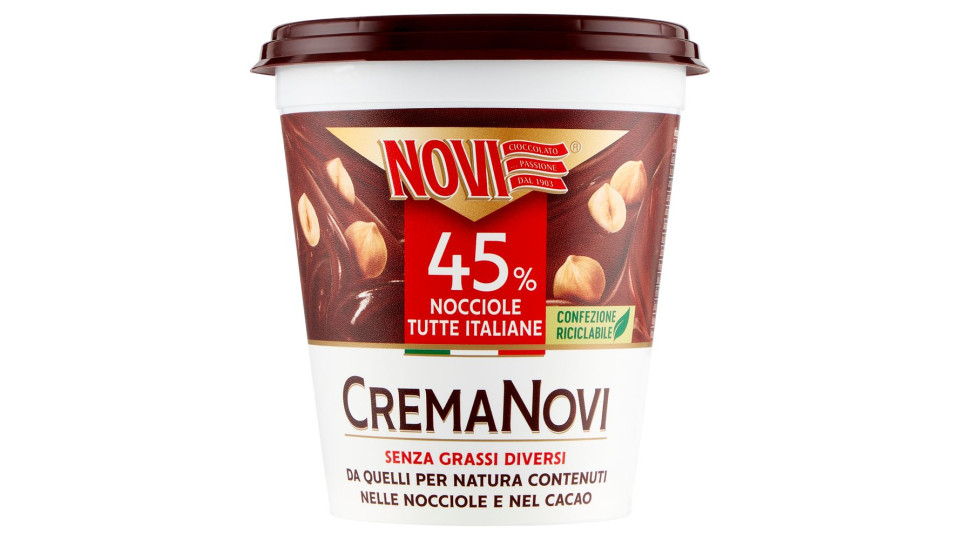 Novi, CremaNovi 45% nocciole