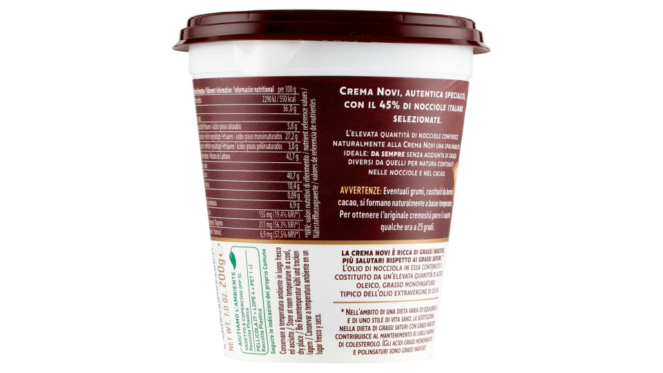 Novi, CremaNovi 45% nocciole