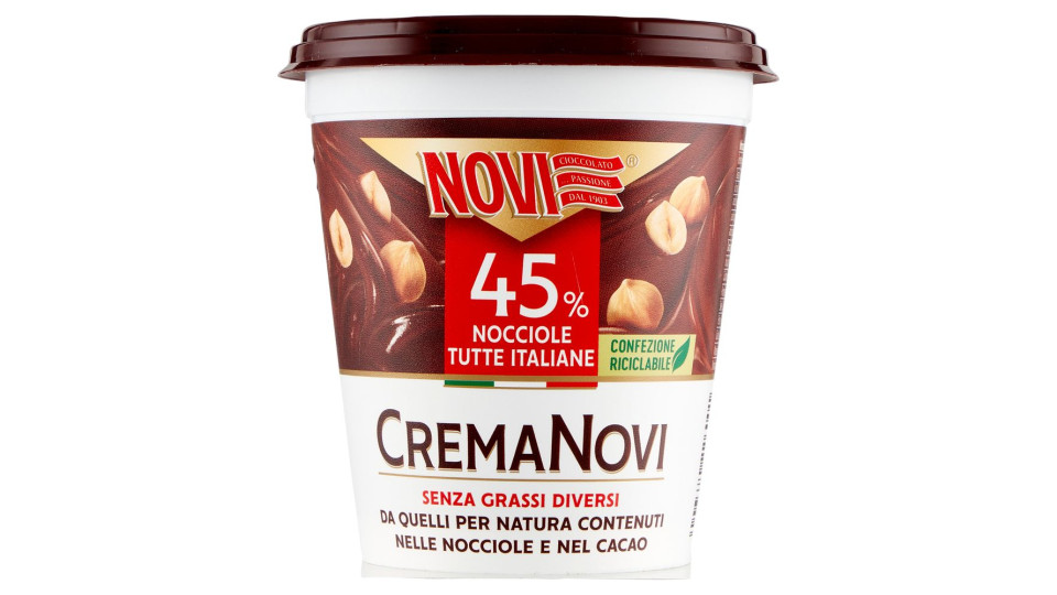 Novi, CremaNovi 45% nocciole
