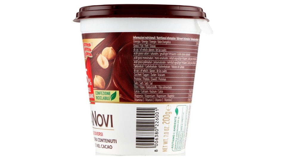 Novi, CremaNovi 45% nocciole