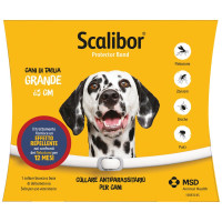 Scalibor Collare Antiparassitario Bianco Per Cani Di Taglia Grande 65cm