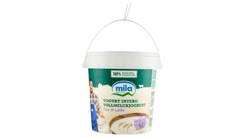 Mila, yogurt bianco al fior di latte