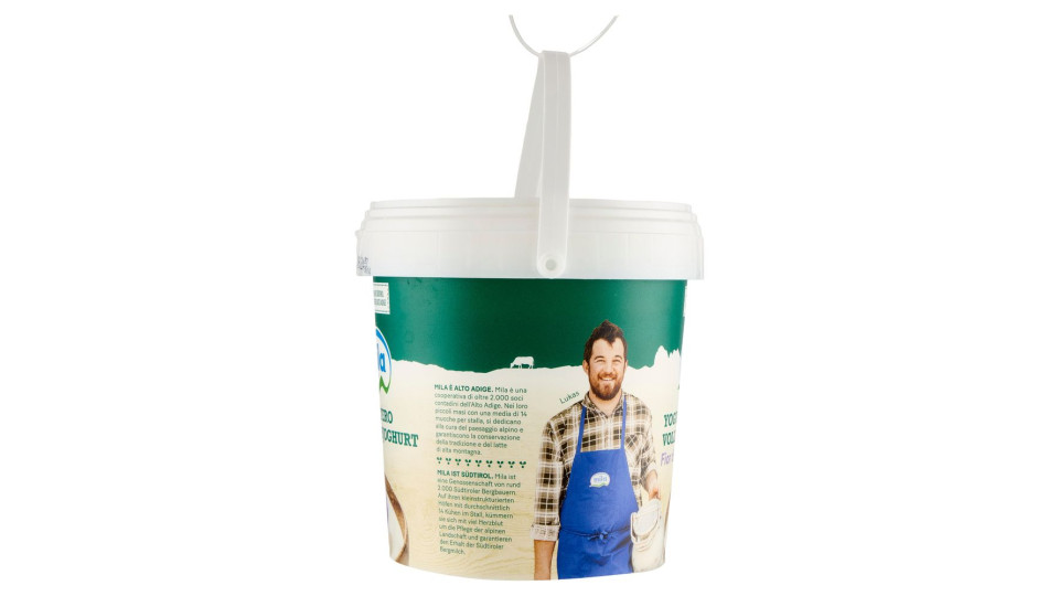 Mila, yogurt bianco al fior di latte