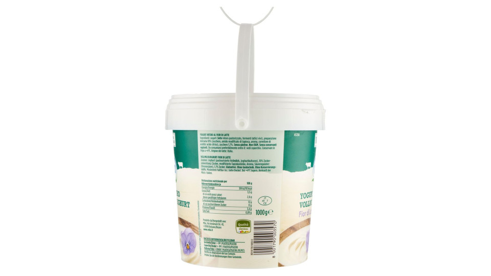 Mila, yogurt bianco al fior di latte