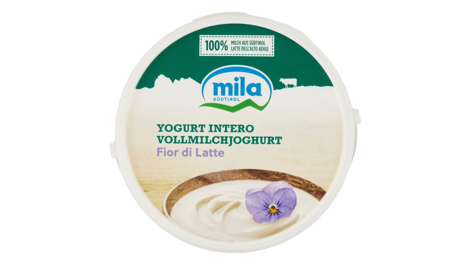 Mila, yogurt bianco al fior di latte