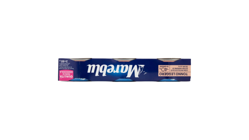 Mareblu, Leggero tonno con olio di oliva