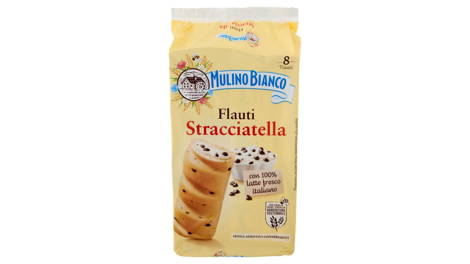 Mulino Bianco, Flauti stracciatella conf.