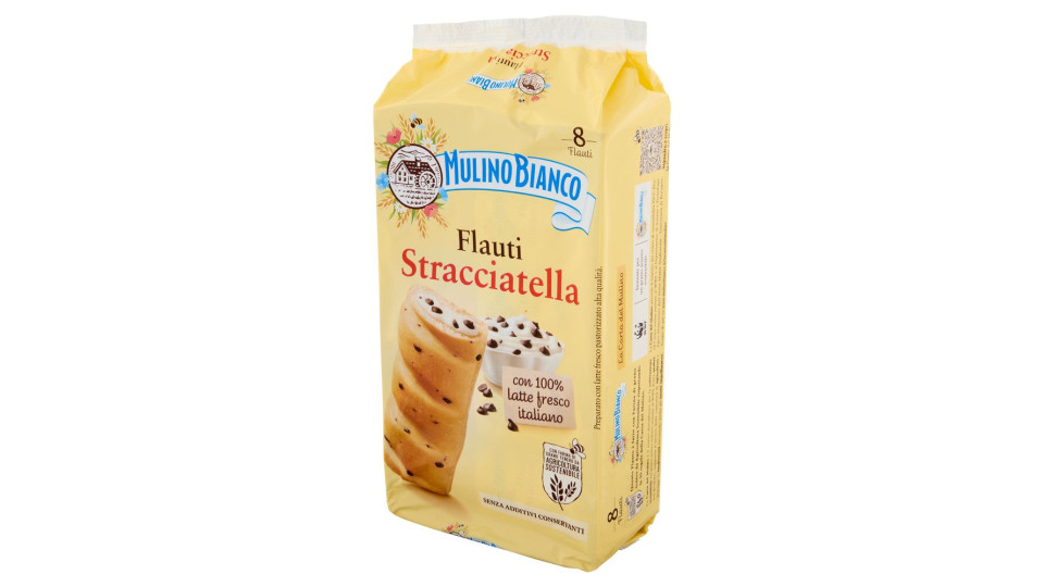Mulino Bianco, Flauti stracciatella conf.