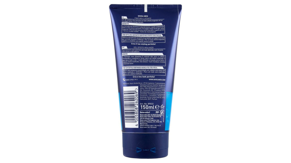 Nivea, Men Wet-look gel aqua