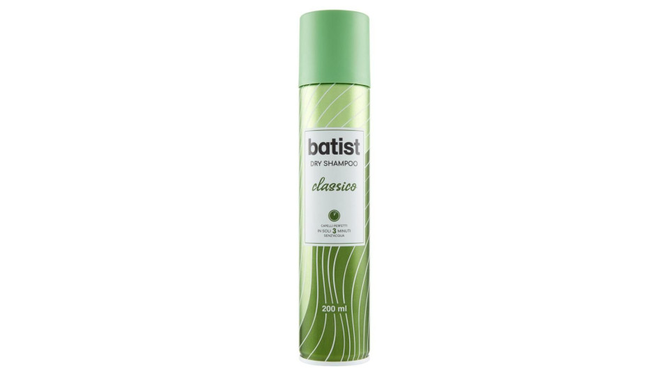 Batist, Dry shampoo classico senz'acqua