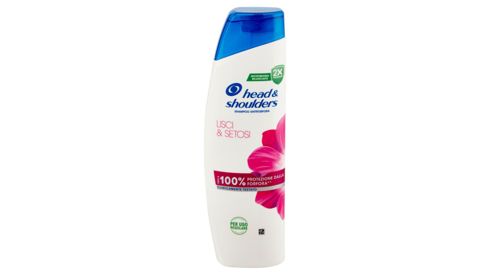 Head &Shoulders Shampoo Antiforfora, Lisci & Setosi