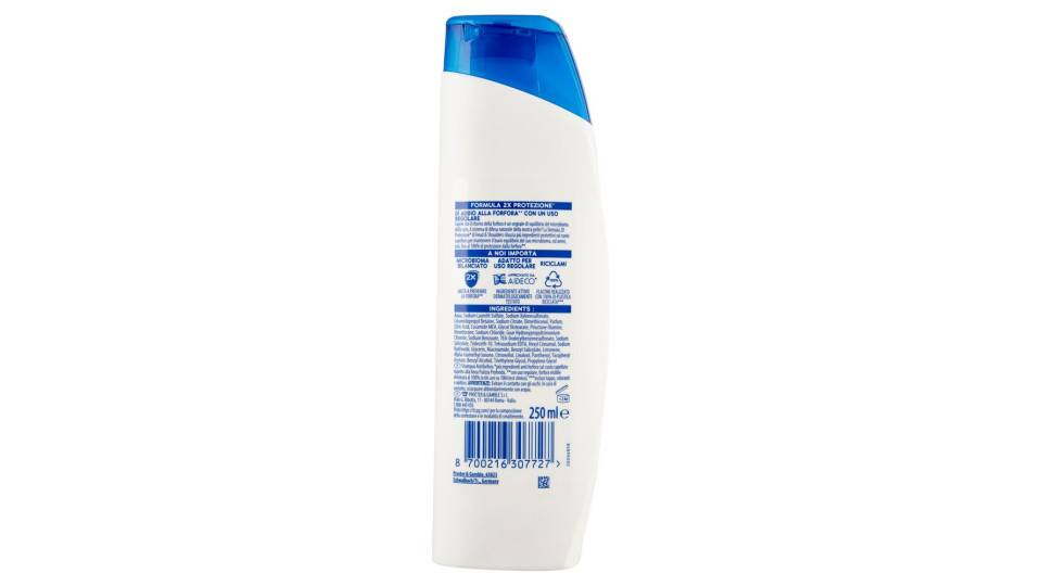 Head &Shoulders Shampoo Antiforfora, Lisci & Setosi