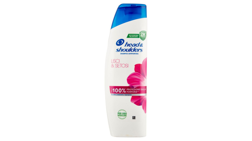 Head &Shoulders Shampoo Antiforfora, Lisci & Setosi