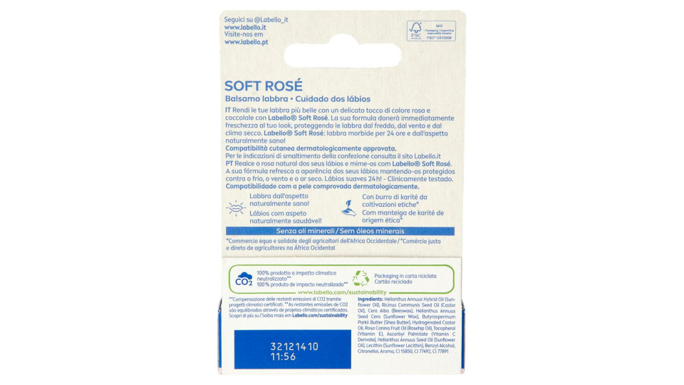 Labello Soft Rosé 4,8 g