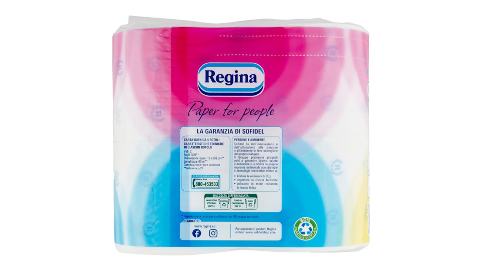 Carta Igienica Rotoloni Regina