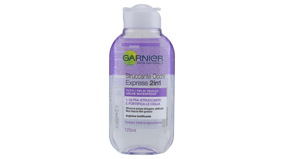 Garnier, Skin Naturals Express struccante occhi 2in1