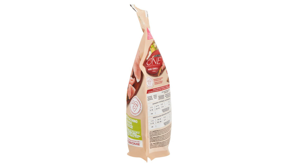 Purina, cane One Mini <10 kg Controllo del peso crocchette con tacchino e riso