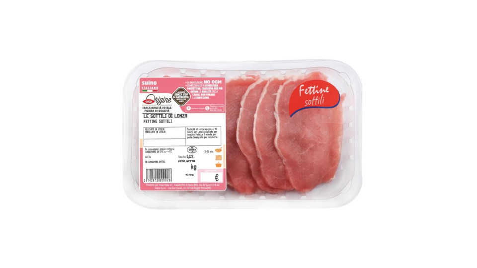 Fettine Sottili di Suino 300 g Ca