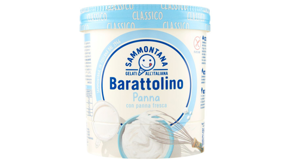 Sammontana, Barattolino panna