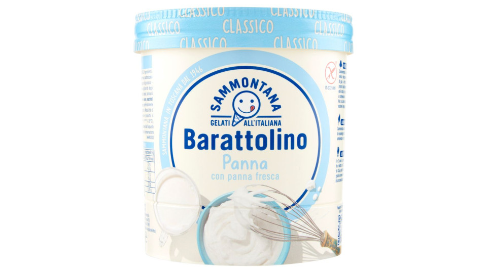 Sammontana, Barattolino panna