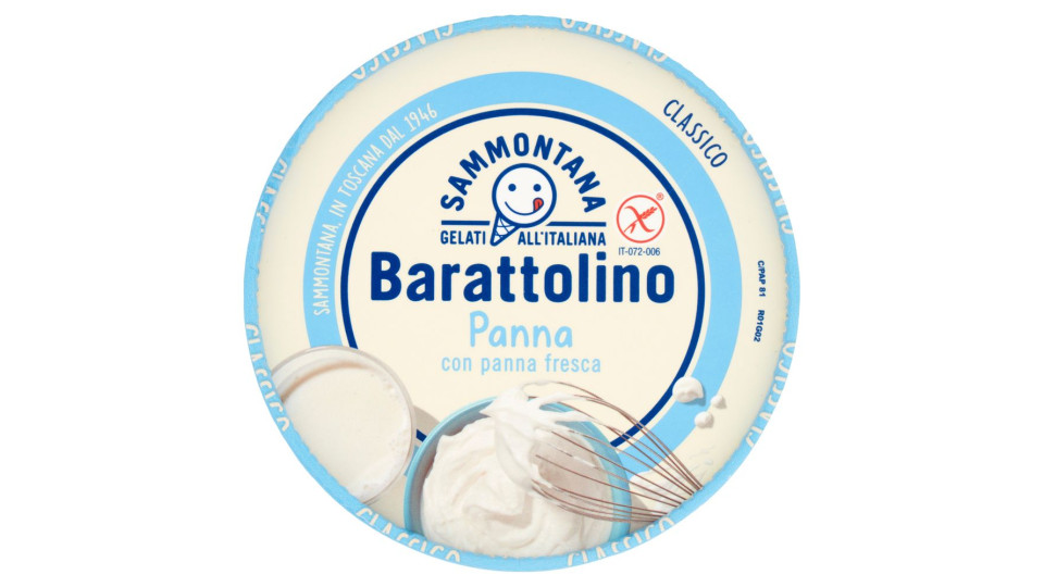 Sammontana, Barattolino panna