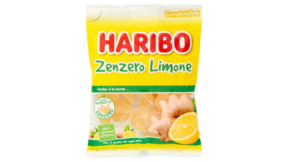 Haribo Zenzero Limone