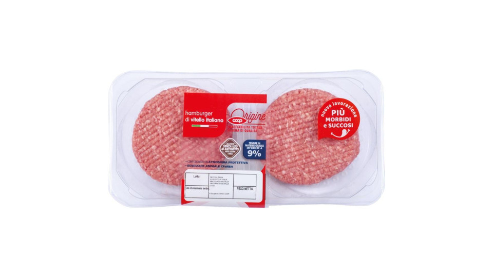Mini Hamburger di Vitello Italiano